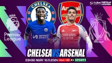 Nhận định, soi tỷ lệ Chelsea vs Arsenal 23h30 ngày 10/11, ngoại hạng Anh vòng 11