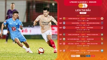 Bảng xếp hạng V-League vòng 7: Ngôi đầu đổi chủ