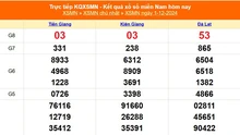 XSMN 1/12 - Kết quả xổ số miền Nam hôm nay 1/12/2024 - Trực tiếp XSMN ngày 1 tháng 12