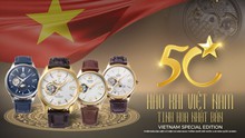 Ra mắt bộ sưu tập đồng hồ đặc biệt kỷ niệm 50 năm Ngày Thống nhất đất nước