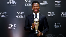 Kết quả trao giải FIFA The Best: Vinicius và sao trẻ MU được vinh danh