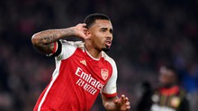 Gabriel Jesus lập hat-trick, Arsenal cùng Liverpool tiến vào bán kết Cúp Liên Đoàn Anh