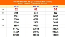 XSMN 3/12 - Kết quả xổ số miền Nam hôm nay 3/12/2024 - Trực tiếp XSMN ngày 3 tháng 12