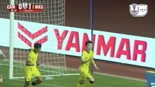 TRỰC TIẾP bóng đá Campuchia vs Malaysia: WIlkin mở tỉ số (H1 KT, 0-1) 