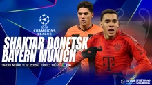 Nhận định, soi tỷ lệ Shakhtar Donetsk vs Bayern Munich 3h hôm nay 11/12, Cúp C1 châu Âu vòng phân hạng