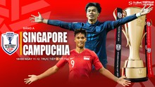 Nhận định, soi tỷ lệ Singapore vs Campuchia 18h00 hôm nay 11/12, vòng bảng AFF Cup 2024