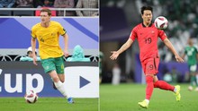 Lịch thi đấu bóng đá hôm nay 2/2: Xem trực tiếp Úc vs Hàn Quốc
