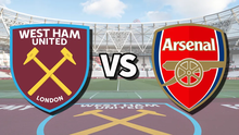 Link xem trực tiếp bóng đá West Ham vs Arsenal (21h00 hôm nay), vòng 24 Ngoại hạng Anh