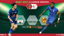 Nhận định bóng đá HAGL vs Quảng Nam (17h00 hôm nay), V-League vòng 10 