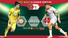 Nhận định bóng đá Thanh Hóa vs Hải Phòng (18h00 hôm nay), V-League vòng 10 