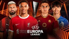 Kết quả bốc thăm vòng 1/8 Europa League: Liverpool, AC Milan 'nhẹ gánh', Roma đụng Brighton