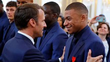 Tổng thống Pháp Emmanuel Macron bất ngờ gặp Mbappe, nội dung cuộc trò chuyện được tiết lộ