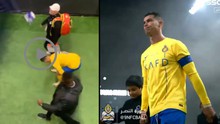 Ronaldo có loạt hành động phản cảm sau khi Al Nassr 'thua trắng' Al Hilal