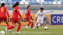 U20 nữ Việt Nam dừng bước cùng U20 Trung Quốc