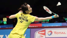 Tay vợt được ví như 'Nguyễn Thùy Linh thứ 2' của cầu lông Việt Nam thắng dễ trên đất Trung Quốc