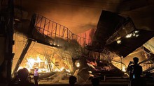 Vụ cháy nhà sách ở Bình Phước thiệt hại ước tính trên 5 tỷ đồng