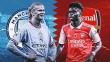 Lịch thi đấu Ngoại hạng Anh vòng 30: Đại chiến Man City vs Arsenal