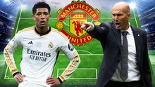 MU sẽ đá với đội hình nào nếu cả Zidane và Bellingham cùng cập bến vào mùa Hè?