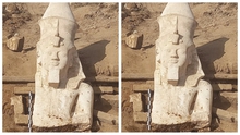 Ai Cập khai quật phần trên của tượng Pharaoh Ramses II niên đại 3.200 năm trước đây