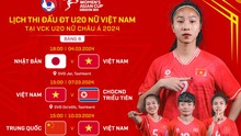 Lịch thi đấu bóng đá hôm nay 7/3: Xem trực tiếp U20 nữ Việt Nam vs U20 nữ Triều Tiên