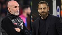 Milan vs Roma: Pioli vs De Rossi và cuộc chiến của hai thế hệ