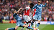 Cột dọc 2 lần cứu, Arsenal vẫn 'ôm hận' vì hàng thủ mơ ngủ trước Aston Villa