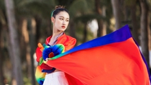 Model Kiều Thu Quyên tỏa sáng với vị trí First Face trong Destination Runway Fashion Week 2024