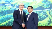 Thủ tướng Phạm Minh Chính tiếp Giám đốc điều hành Tập đoàn Apple Tim Cook