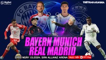 Nhận định Bayern Munich vs Real Madrid, bán kết lượt đi Cúp C1 (2h00 hôm nay 1/5)
