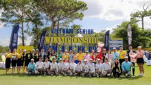 Giải golf Trung niên Quốc gia 2024 khép lại thành công