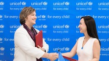 Hannah Olala quyên góp 1 triệu USD cho UNICEF Việt Nam