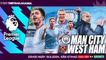 Nhận định Man City vs West Ham (22h00, 19/5), Ngoại hạng Anh vòng 38