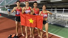 Đội tiếp sức 4x400m hỗn hợp giành HCĐ châu Á, lập kỷ lục quốc gia mới
