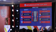 AFF Cup 2024: Đội tuyển Việt Nam tái ngộ Indonesia, Philippines, Myanmar và Lào