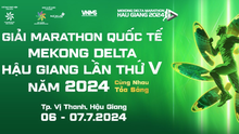 10 nghìn người dự giải Marathon Hậu Giang 2024