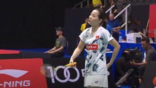 Nguyễn Thùy Linh gác vợt trước thần đồng Nhật Bản, dừng bước ngay vòng 1 giải Singapore mở rộng