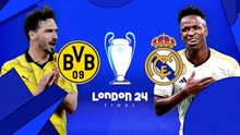 TRỰC TIẾP bóng đá Real Madrid vs Borussia Dortmund (0-0): Cột dọc cứu thua cho Real