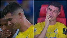 Cận cảnh Ronaldo khóc như mưa khi đội nhà thua chung kết, CR7 trắng tay dù phá kỷ lục ghi bàn