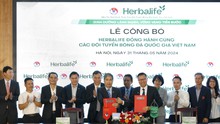 Herbalife Việt Nam tiếp tục đồng hành cùng các ĐTQG Việt Nam