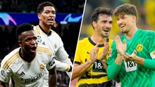 Lịch thi đấu bóng đá hôm nay 1/6: Tâm điểm Real Madrid vs Dortmund