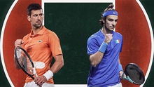 Lịch thi đấu Roland Garros hôm nay 1/6: Djokovic đối đầu tài năng trẻ nước Ý
