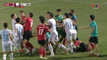 Xem trực tiếp bóng đá CAHN vs Nam Định (1-2, H2): Cầu thủ 2 đội va chạm căng thẳng