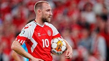 Eriksen góp mặt trong danh sách đội tuyển Đan Mạch đá EURO 2024