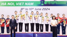 Bà Phan Thùy Linh - Tổng thư ký Liên đoàn Thể dục Việt Nam: 'Chủ nhà gây ấn tượng mạnh tại giải Aerobic châu Á'