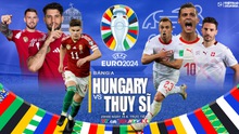 Nhận định bóng đá Hungary vs Thụy Sĩ (20h00, 15/6), vòng bảng EURO 2024