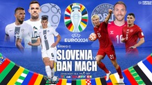 Nhận định Slovenia vs Đan Mạch, vòng bảng EURO 2024 (23h hôm nay, 16/6)