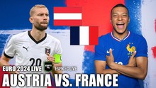Lịch thi đấu bóng đá hôm nay 17/6, rạng sáng 18/6: Trực tiếp Bỉ vs Slovakia, Áo vs Pháp 
