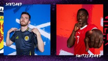 TRỰC TIẾP bóng đá VTV5 VTV6: Scotland vs Thụy Sĩ (02h00, 20/6), vòng bảng EURO 2024