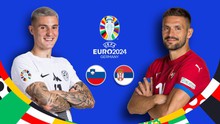 TRỰC TIẾP bóng đá Slovenia vs Serbia (20h00 hôm nay), Link VTV2, VTV6, TV360 xem EURO 2024