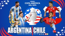 Nhận định bóng đá Argentina vs Chile, vòng bảng Copa America 2024 (08h00, 26/6)